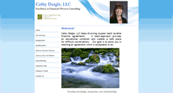 Desktop Screenshot of cathydaigle.com